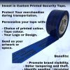 Blue Printed tape