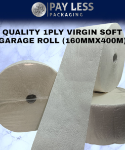 GARAGE ROLL 1PLY QUALITY VIRGIN SOFT (160MMX400M)
